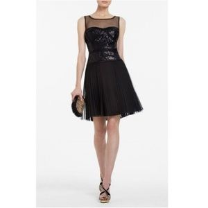 Date night - BCBG Black Sequin Party  Sz 8 - LBD
